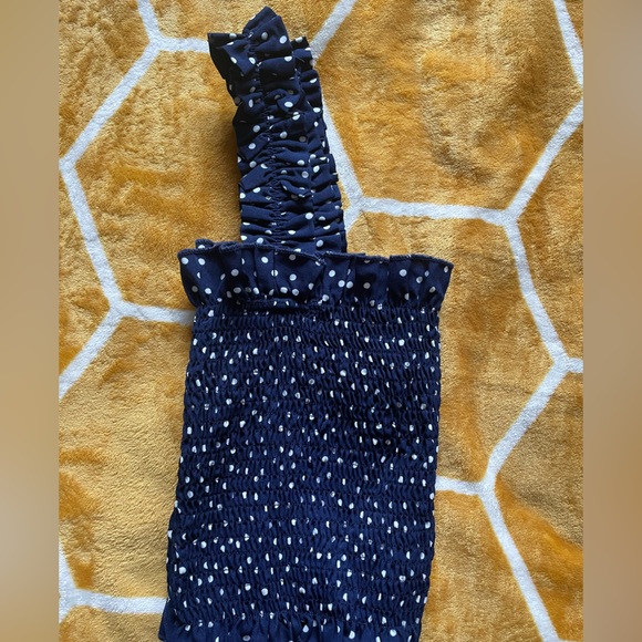 Ruffle square neck crop top - Picture 3 of 3